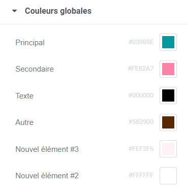 charte graphique création blog 1roseblanche